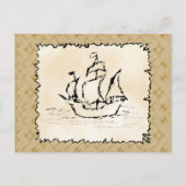 Piratenschiff. Postkarte (Vorderseite)