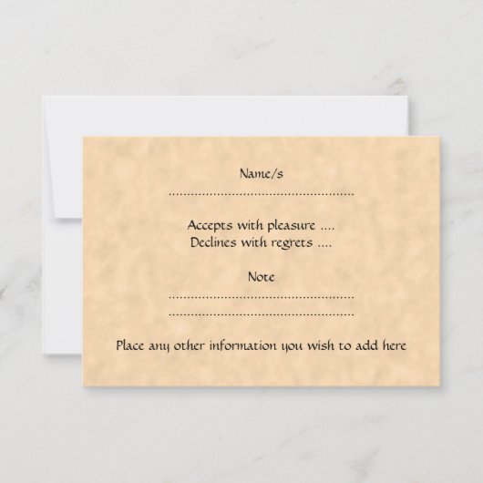 Piratenschiff. RSVP Karte (Vorderseite)