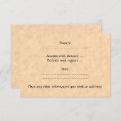 Piratenschiff. RSVP Karte (Vorne/Hinten)