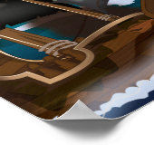 Piratenschiff Schlacht! Poster (Ecke)