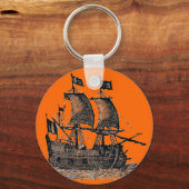 Piratenschiff Schlüsselanhänger (Vorderseite)