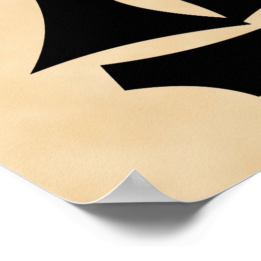 Piratenschiff. Segelschiff. Poster (Ecke)