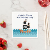 Piratenschiff Serviette (Beispiel)