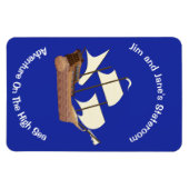 Piratenschiff Stateroom Door Magnet (Horizontal)