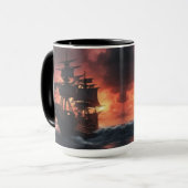 Piratenschiff Stormy - 3 - Tasse (Vorderseite Links)