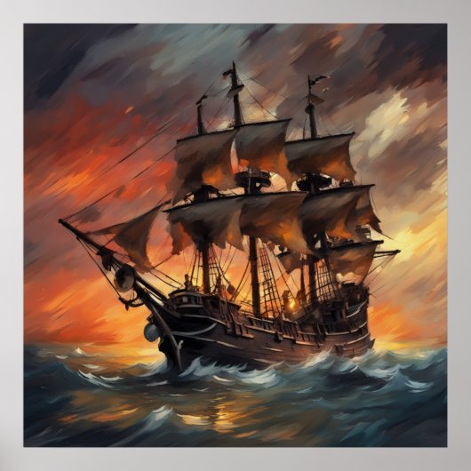 Piratenschiff Stormy - 4 - Poster (Vorne)
