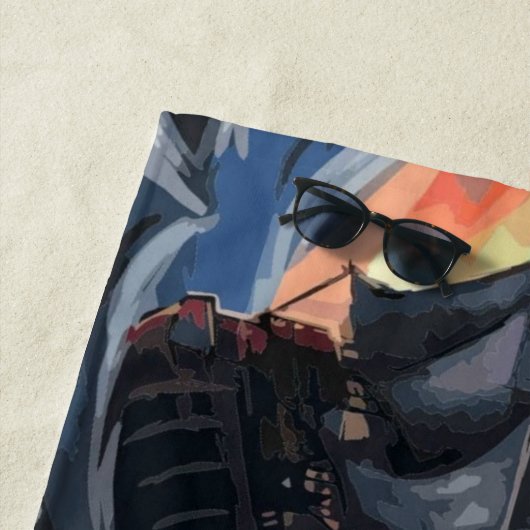 Piratenschiff  strandtuch (Beispiel)