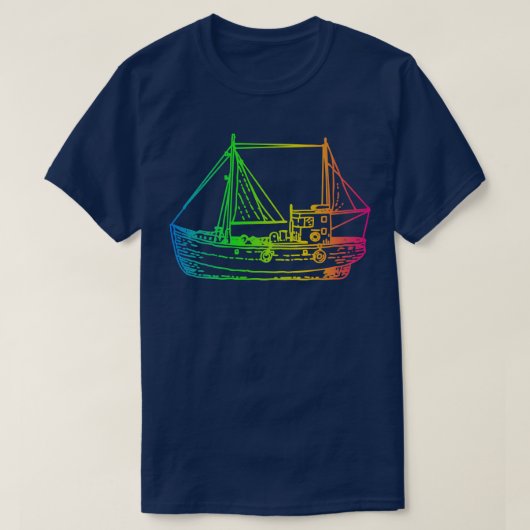 Piratenschiff T-Shirt (Design vorne)
