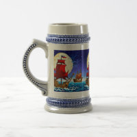 Piratenschiff-Tasse