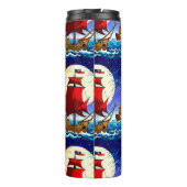 Piratenschiff-Tassen Thermosbecher (Rückseite)