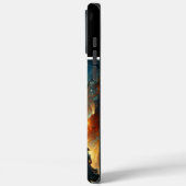 Piratenschiff unter Sternenhimmel Case-Mate iPhone Hülle (Rückseite / Links)