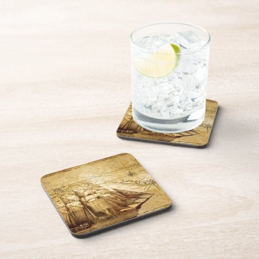 Piratenschiff Untersetzer (Rechte Seite)