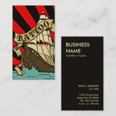 Piratenschiff Visitenkarte (Vorne/Hinten)