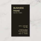 Piratenschiff Visitenkarte (Rückseite)