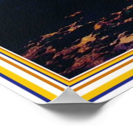 Piratenschiff - von Maxfield Parrish Poster (Ecke)