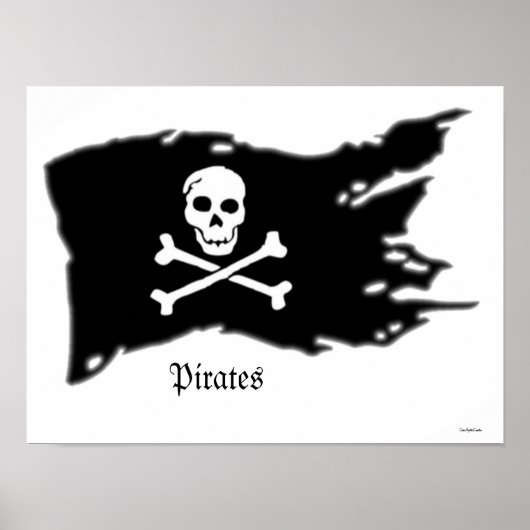 Piratenschiffe Poster (Vorne)