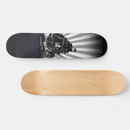 Piratenschiffs-Skateboard Skateboard (Horizontal)
