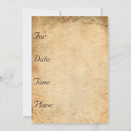 Piratenschiffs- und -schädeleinladung einladung (Rückseite)