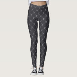 Piratenschnecken und -knochen leggings