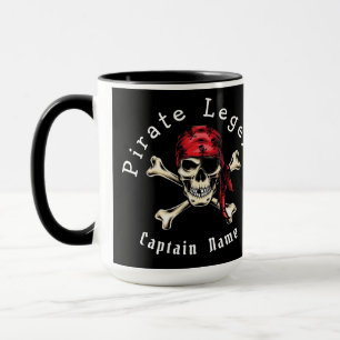 Piratenschwarz Tasse