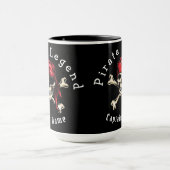 Piratenschwarz Tasse (Zentrum)