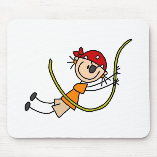 Piratenschwingmauspad Mousepad (Vorne)