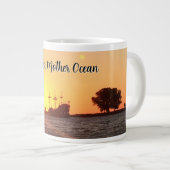 Piratenseele Jumbo-Tasse (Vorderseite Rechts)