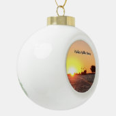 Piratenseele Keramik Kugel-Ornament (Links)