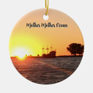 Piratenseele Keramik Ornament