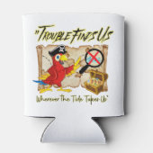 Piratensittich Dosenkühler (Rückseite)