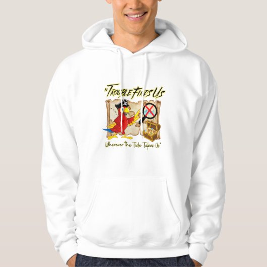 Piratensittich Hoodie (Vorderseite)