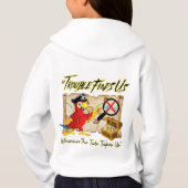 Piratensittich Hoodie (Rückseite)