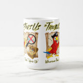 Piratensittich Kaffeetasse (Mittel)