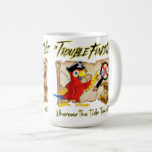 Piratensittich Kaffeetasse (VorderseiteRechts)