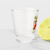 Piratensittich Schnapsglas (Links)