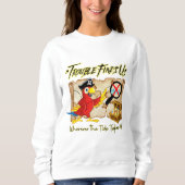 Piratensittich Sweatshirt (Vorderseite)