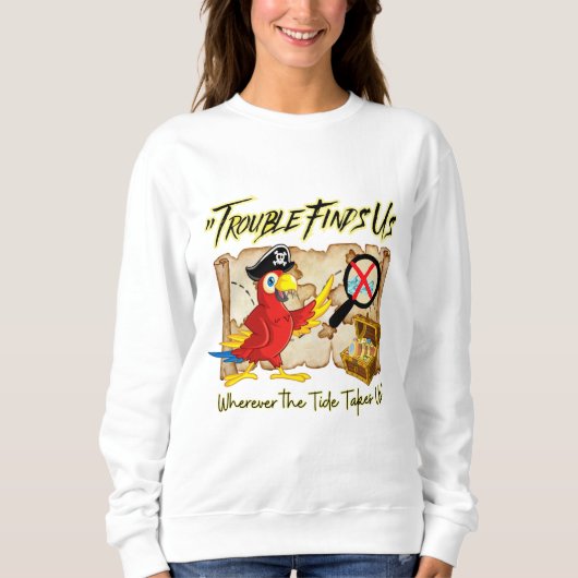 Piratensittich Sweatshirt (Vorderseite)
