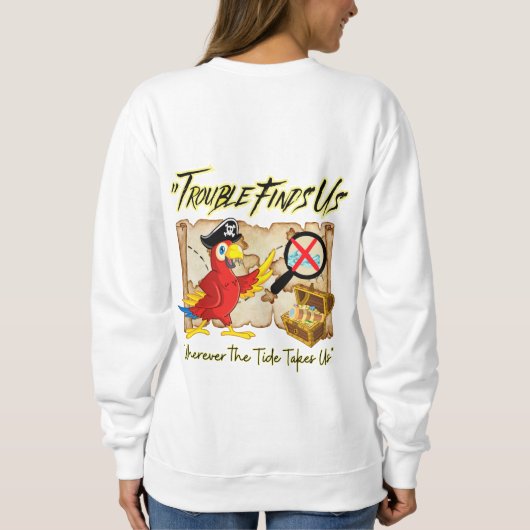 Piratensittich Sweatshirt (Rückseite)