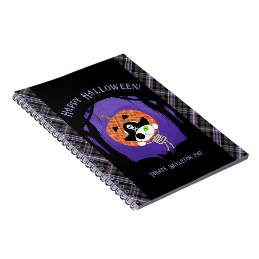 Piratenskelett Notizblock (Rechte Seite)