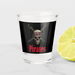 Piratenskelett Schnapsglas