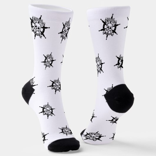Piratensocken Socken (Gewinkelt)
