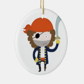 Piratenstereotyp Keramik Ornament (Rechts)