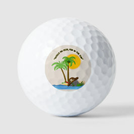 Piratenstrand Golfball