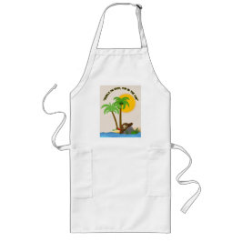 Piratenstrand Lange Schürze