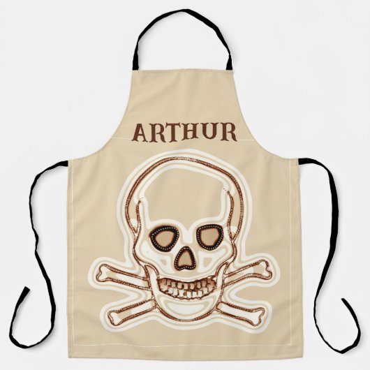 Piratentag, personalisiert schürze (Vorderseite)