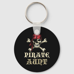 Piratentante Skull Matching Oma Halloween Costu Schlüsselanhänger