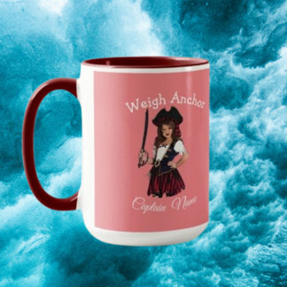 Piratentasse Mädchen Tasse