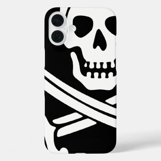 Piratentelefon Case-Mate iPhone Hülle (Rückseite)