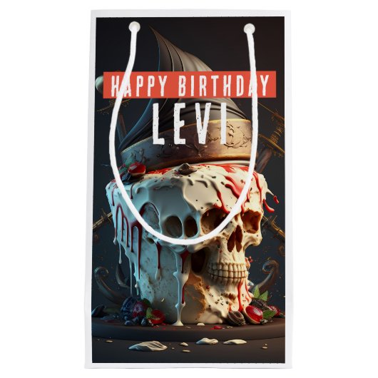 Piratentheater Geburtstag Kleine Geschenktüte (Vorderseite)