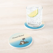 Piratenuhu - Wohngestaltung Untersetzer (Seite)